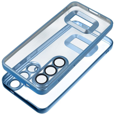 Futrollë telefoni OEM MATRIX CLEAR për Xiaomi Redmi Note 14 Pro 4G, transparente, e kaltër