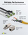 Kabllo rrjeti Goobay CAT 8.1 Patch Cord, S/FTP, 1 m, set me 10 copa, gri