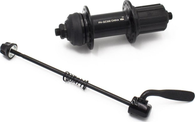 Peta e pasme Shimano FH-QC300-HM, Center Lock, bosht 12 mm, e zezë