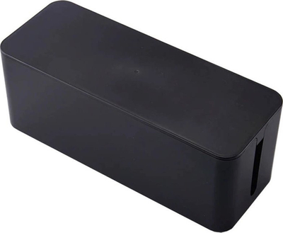 Organizues kabllosh Strado Box Organizer L, plastikë, i zi