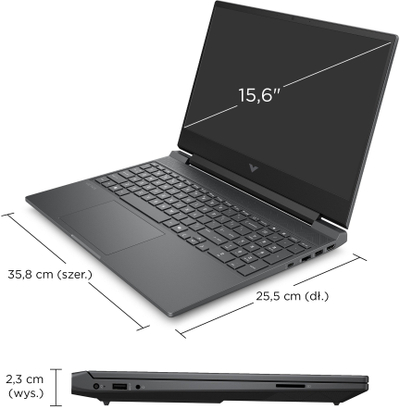 Laptop gaming HP Victus 15-fb3042nw, 15.6\", Ryzen AI 5, RTX 5060, 16GB RAM, i zi