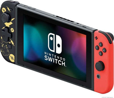 Kontroller Hori Nintendo D-Pad Pikachu, me kabllo, i verdhë