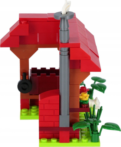 Blloqe ndërtimi euro-trade alleBLOX Girl House, 91 elemente, shumëngjyrëshe