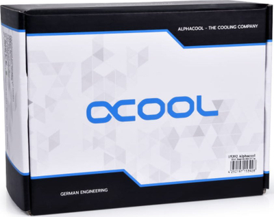 Rezervuar uji Alphacool ES 4U me D5 Top, për server 4U, transparent