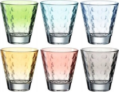 Set gotash uji Leonardo Optic, 140 ml, 6 copë, ngjyra pastel përziera