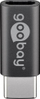 Adapter USB Goobay 56635, USB C në micro USB 2.0, i zi