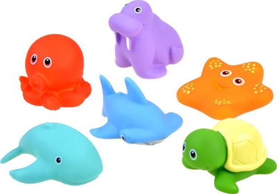 Set lodrash detare Rubber ZA3510, 6 figura gome, shumëngjyrëshe