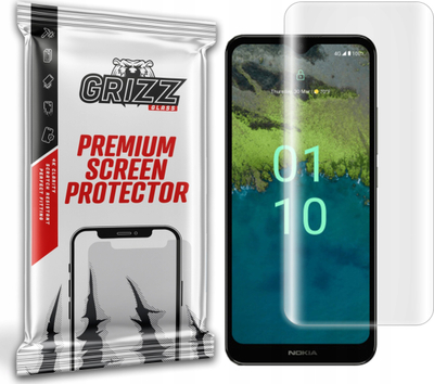 Mbrojtëse ekrani Grizz Hydrogel, për Nokia C110, transparente
