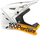 Helmetë full face 100% Status DH BMX Carby Silver, XS 53-54 cm, ngjyrë argjendtë