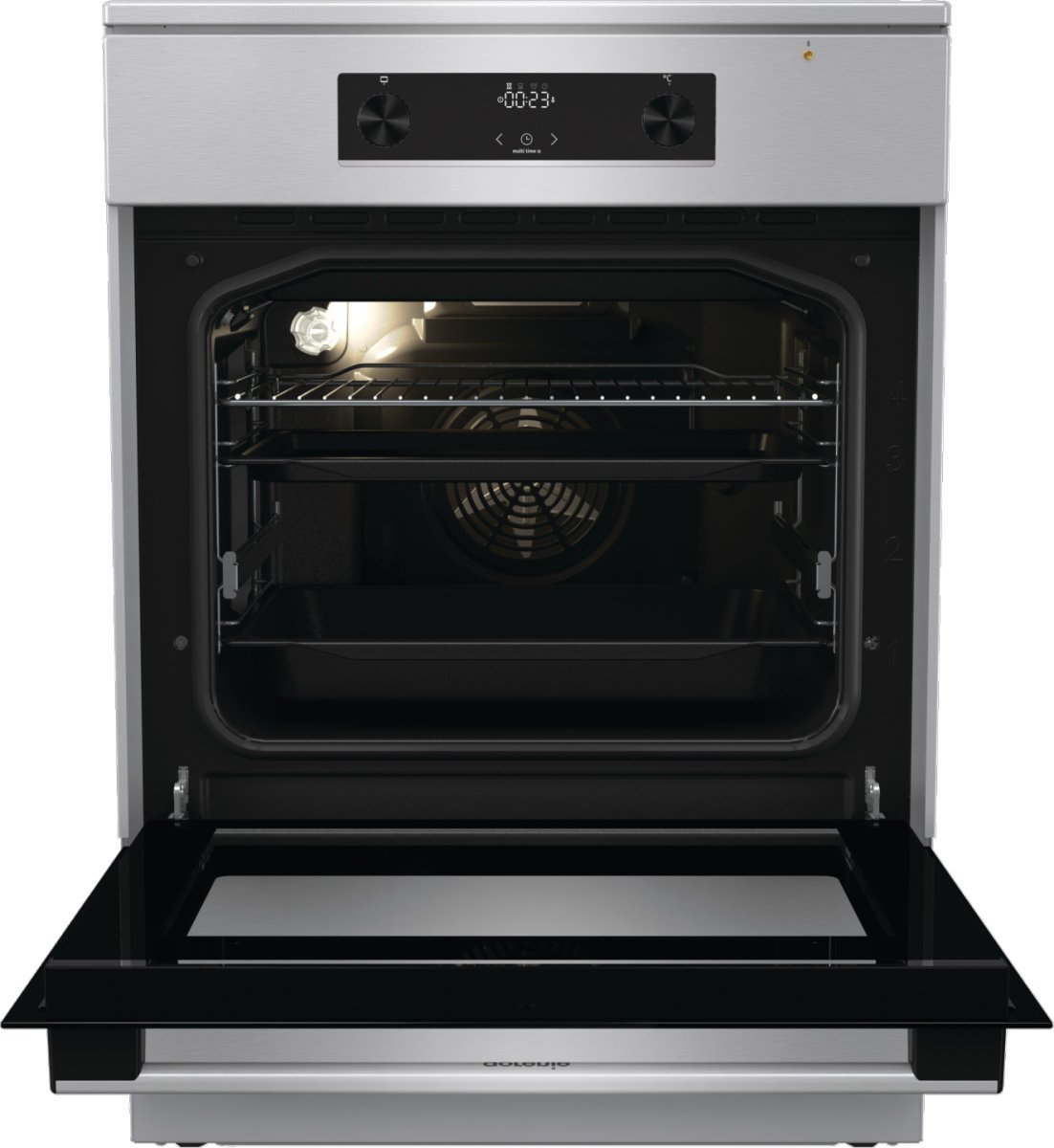 Shporet elektrik Gorenje GEIT6C60XPG, induksion, 71L, inox 3