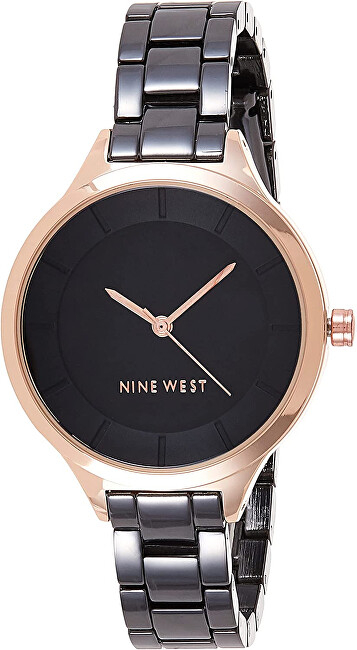 Orë dore për femra Nine West NW/2225BKRT, e zezë