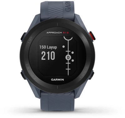 Orë sportive Garmin Approach S12, GPS, bateri 30 orëshe, blu