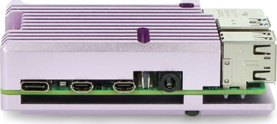Kuti alumini OdSeven për Raspberry Pi 4B ODS-15889, ftohje pasive, lejla