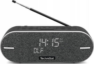 Radio Bluetooth TechniSat Digitradio BT 2, bateri 20 orë, mban spërkatje uji, gri e errët
