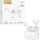 Kufje pa tela HOCO EW56 Plus, Bluetooth 5.3, ANC, të bardha