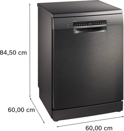 Lavastovje Bosch SMS4EMC06E, 14 sete, 60 cm, çelik inox i zi