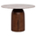 Tavolinë e rrumbullakët për kafe Maled Φ60x44,5Hcm (HM18002), gri