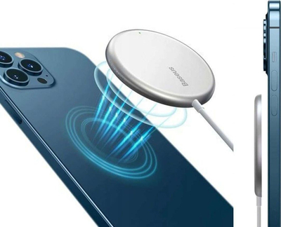 Karikues induksioni Baseus Simple Mini iPhone 15W QI WXJK-F02