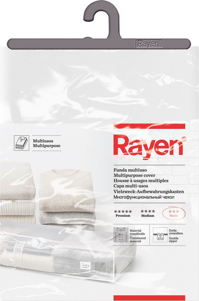 Mbulesë ruajtjeje nën krevate D.BED 2034, 103x45x16 cm, me zinxhir, gri