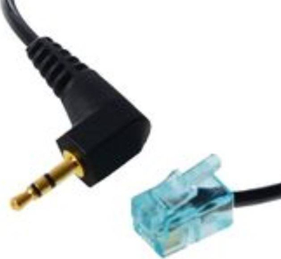 Kabllo audio Poly M22, 2.5mm, 0.5m, i zi