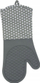 Doreza furre Wenko Oven Gloves, silikon, set 2 copë, gri me pika të bardha