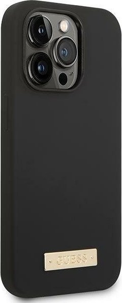 Këllëf telefoni Guess GUHMP14XSBPLK, për iPhone 14 Pro Max 6.7", MagSafe, i zi
