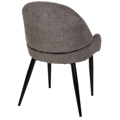 Karrige Sarky 55x62x89Hcm (HM8585.01), gri/ zezë