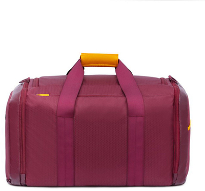 Çantë udhëtimi Riva Dijon 35L, 35L, e kuqe burgundy me të verdhë