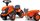 Traktor lodër Falk Kubota Ride-on, me rimorkjo, për kalamaj 1–3 vjeç, portokalli