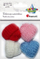 Kapakë dekorativë leshi Titanum Knitted Caps, set me 4 copë, shumëngjyrësh