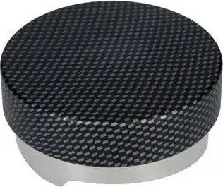 Нивелирач за кафе Motta Leveling Tool, 58mm, дизајн carbon look, црн