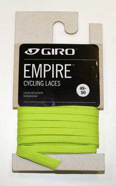 Lidhëse këpucësh Giro Empire, 142 cm, të gjelbëra