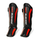 Mbrojtëse këmbe Bushido Shin Calf and Foot Guards M, shkumë e trashë, mbyllje me Velcro, të zeza