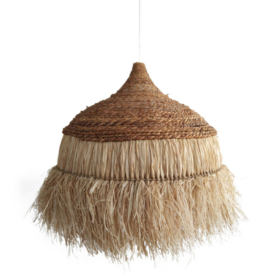 Llambë tavani me kapak sisal Φ36×46–120 cm (HM7787)