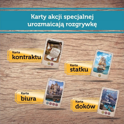 Loja tavolinë TREFL Merchants And Sailors, strategjike familjare