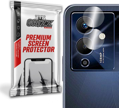 Mbrojtëse kamere GrizzGlass për Infinix Note 12 Pro 5G, xham hibrid, transparente
