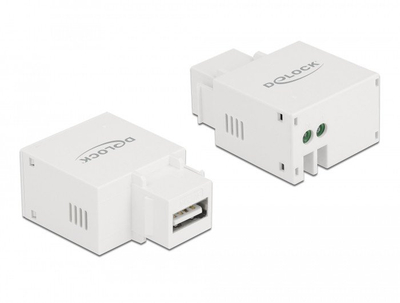 Adapter karikues Delock 87791, 10.5W, 2.1A USB, i bardhë