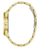 Orë dore GUESS Gold Tone, 44mm, analog, dyngjyrëshe ar dhe e zezë