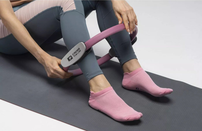 Unazë Pilates Expander IQ Pillor 92800449836, diametër 38 cm, rozë