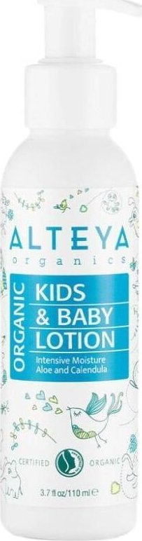 Locion trupi Alteya Organics për kala­ma e bebe, bio, për lëkurë të hollë e të ndjeshme, 110 ml