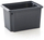 Кутија за складирање Okko Black Tower Box, 13L, 38 x 26 x 18 cm, црна