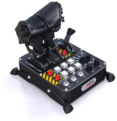 Команда за гасење за летање Virpil VPC MongoosT-50CM3, метална, USB, црна