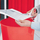 Kosh letrash Leitz WOW, 15L, plastik, i kuq