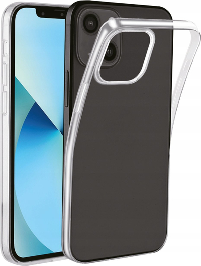 Mbrojtëse telefoni Vivanco Super Slim për iPhone 13 Mini, material TPU i butë, transparente