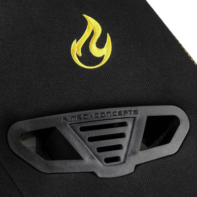Karrige gaming Nitro Concepts S300, ergonomike, e zezë me të verdhë