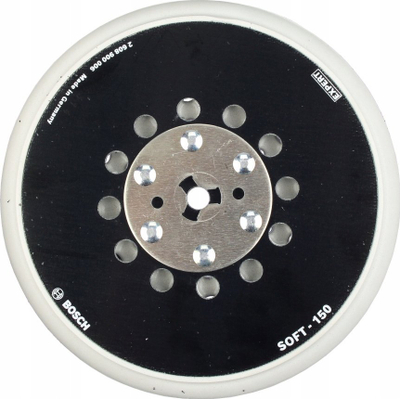 Disk zmerilimi Bosch Expert, 150mm, i butë, me shumë vrima