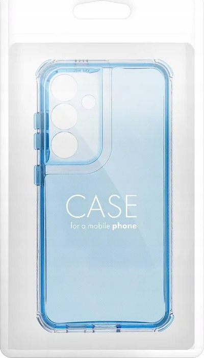 Kllëf telefoni Matrix për Samsung S24 Ultra, transparent, TPU, blu