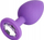 Lodër anale Sweet Sensation Beginner, silikoni, gur i shkëlqyer, lejla