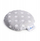 Jastëk termik me bërthama qershie Bocioland, 180g, koleksioni Grey Dots, gri me pika