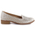 Плитки чевли slip-on POTOCKI 26-12320, перфорирани, еколошка кожа, златно-беж боја